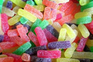 sugary candy