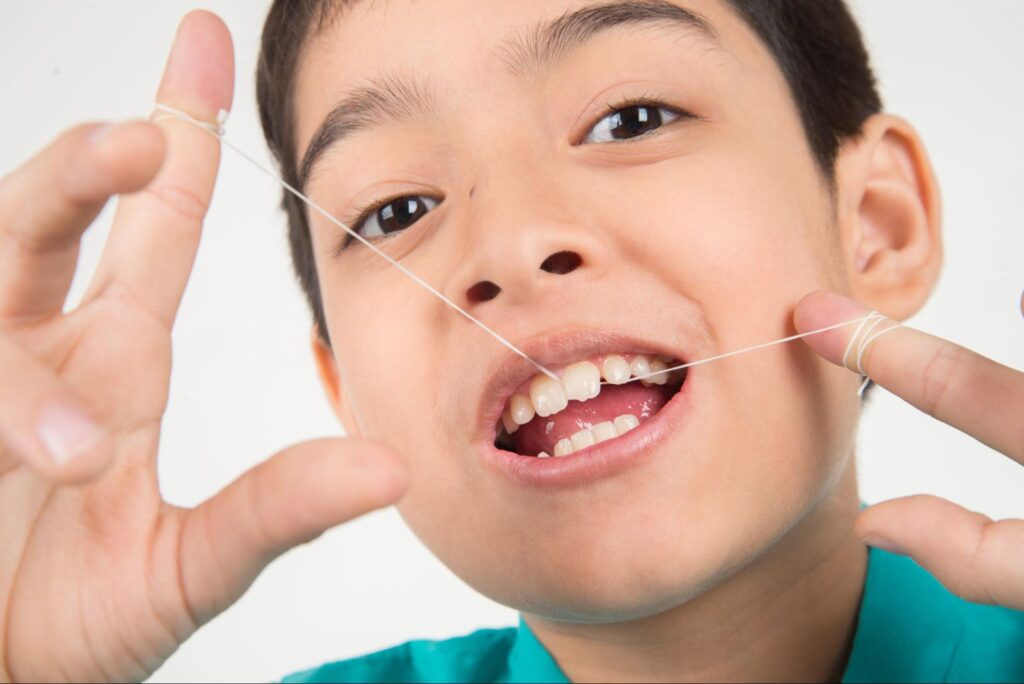 Helping Your Kids Floss Better